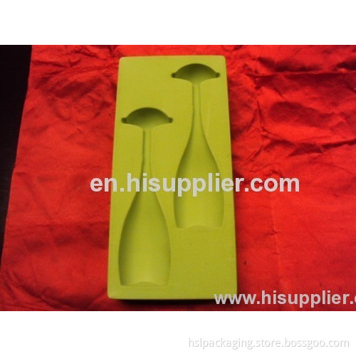 Packaging Flocking Wine Tray